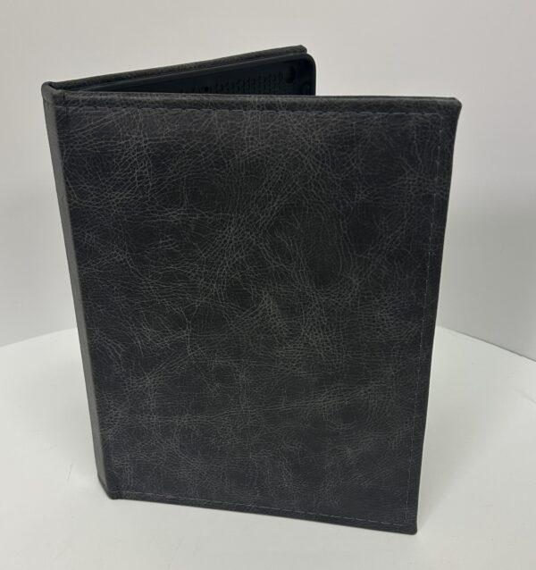 Grey Genuine Leather Tablet Cover